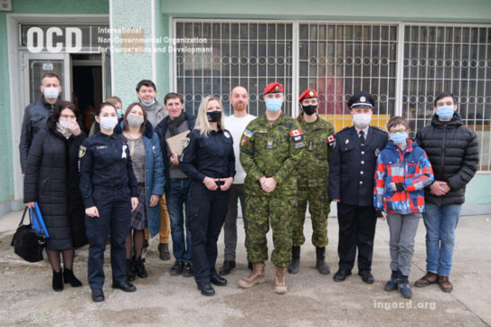 International delegations visited the Harmony center for women affected by domestic violence