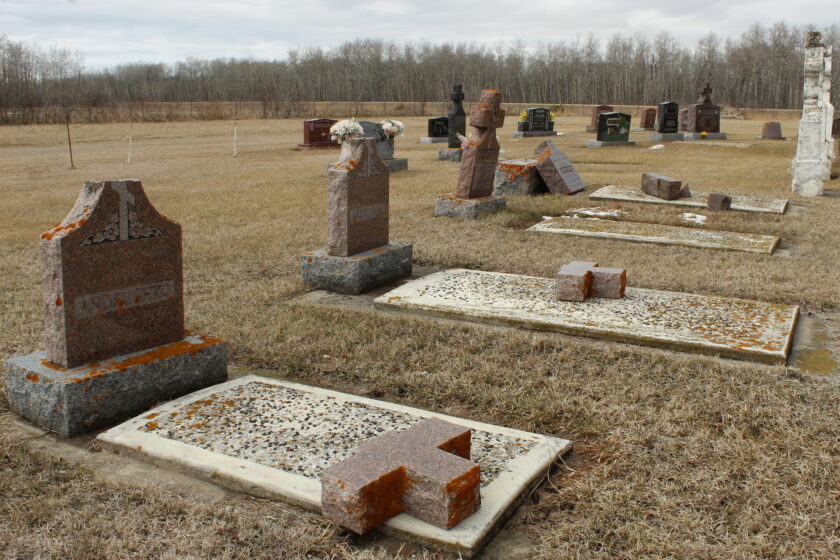 Historic Vita cemetery vandalized