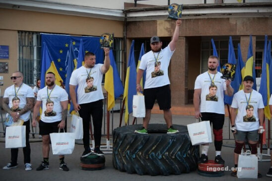 Strongmen tournament in memory of defender of Ukraine Volodymyr Buchynskyi